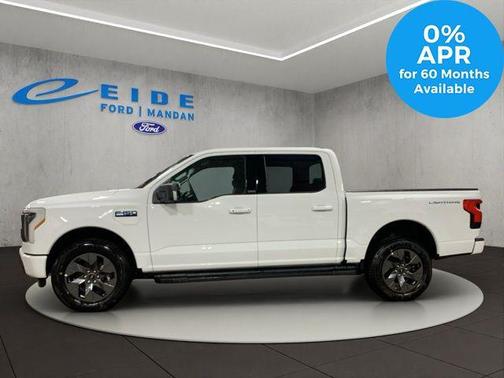 Oxford White 2025 Ford F-150 Lightning Flash