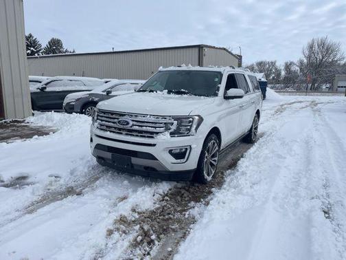 Star White Metallic Tri-Coat 2021 Ford Expedition Max Limited