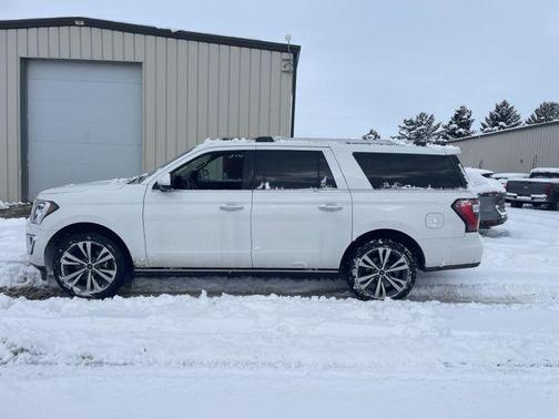 Star White Metallic Tri-Coat 2021 Ford Expedition Max Limited