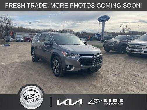 Satin Steel Metallic 2020 Chevrolet Traverse LT Leather