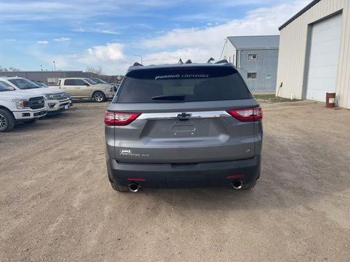Satin Steel Metallic 2020 Chevrolet Traverse LT Leather