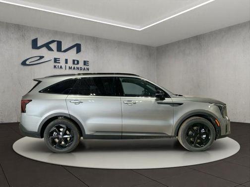 Steel Gray 2026 Kia Sorento Hybrid SX Prestige