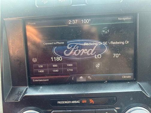 White Platinum Clearcoat Metallic 2015 Ford F-150 King Ranch