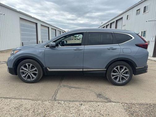 Gray 2022 Honda CR-V Hybrid Touring