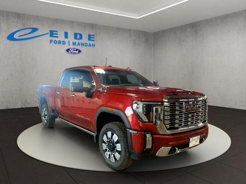 Volcanic Red 2024 GMC Sierra 2500 Denali