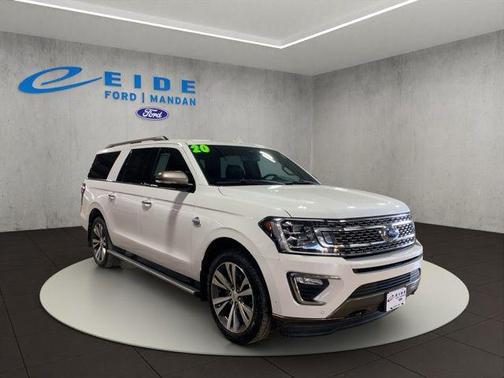 Star White Metallic Tri-Coat 2020 Ford Expedition Max King Ranch