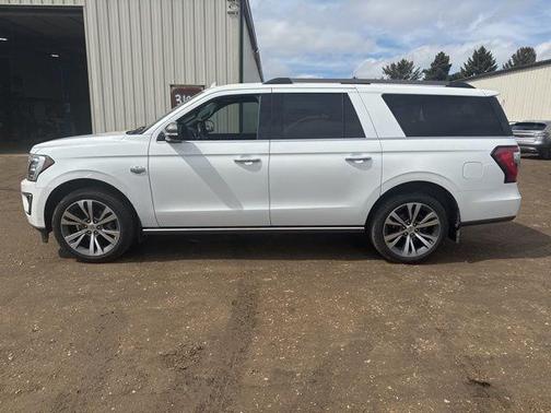 Star White Metallic Tri-Coat 2020 Ford Expedition Max King Ranch