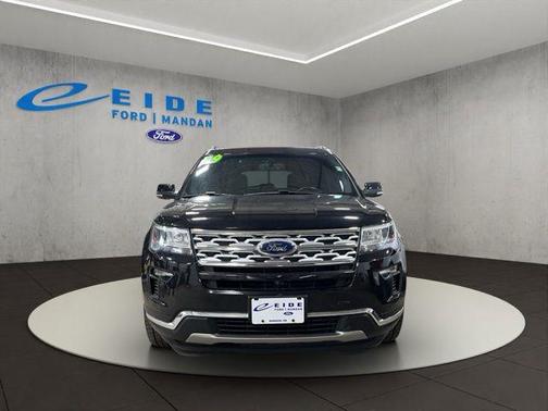 Agate Black Metallic 2019 Ford Explorer Limited