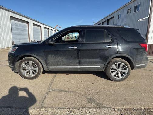 Agate Black Metallic 2019 Ford Explorer Limited
