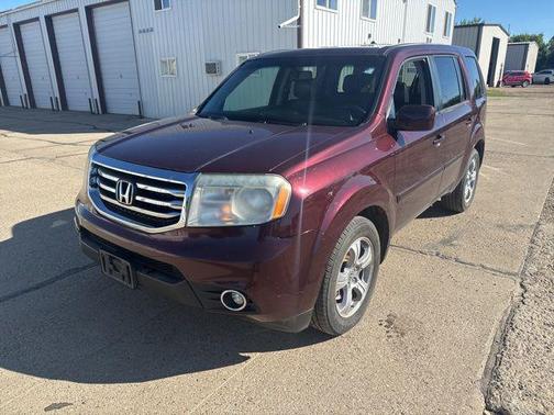 Maroon 2014 Honda Pilot EX-L