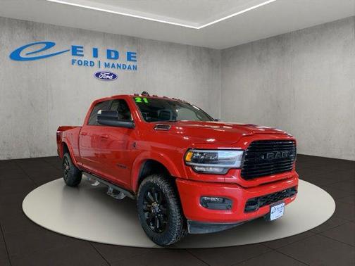 Flame Red Clearcoat 2021 RAM 2500 Laramie Crew Cab 4x4 6'4' Box