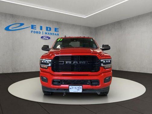 Flame Red Clearcoat 2021 RAM 2500 Laramie Crew Cab 4x4 6'4' Box