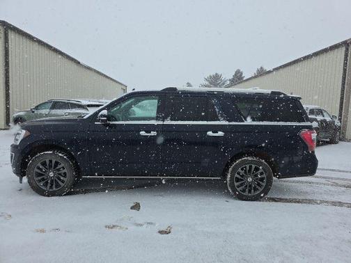 Antimatter Blue Metallic 2021 Ford Expedition Max Limited