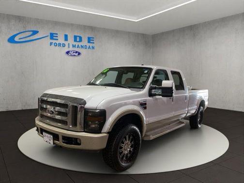 Oxford White Clearcoat 2008 Ford F-350 SRW King Ranch
