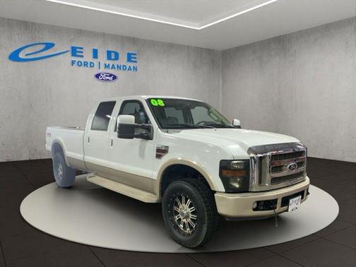 Oxford White Clearcoat 2008 Ford F-350 SRW King Ranch