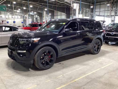 Agate Black Metallic 2023 Ford Explorer ST