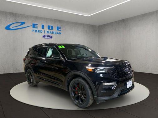 Agate Black Metallic 2023 Ford Explorer ST