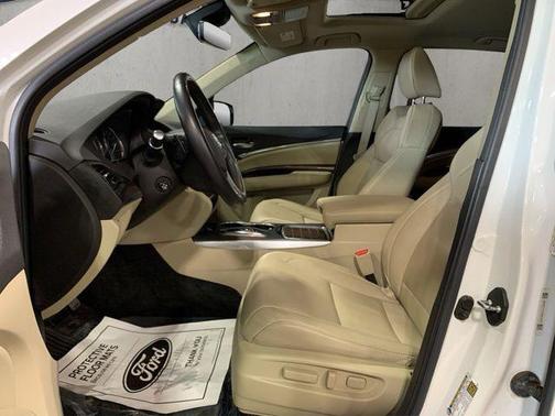 White Diamond Pearl 2018 Acura MDX 3.5L