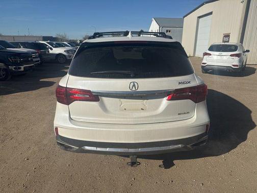 White Diamond Pearl 2018 Acura MDX 3.5L