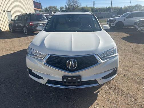 White Diamond Pearl 2018 Acura MDX 3.5L