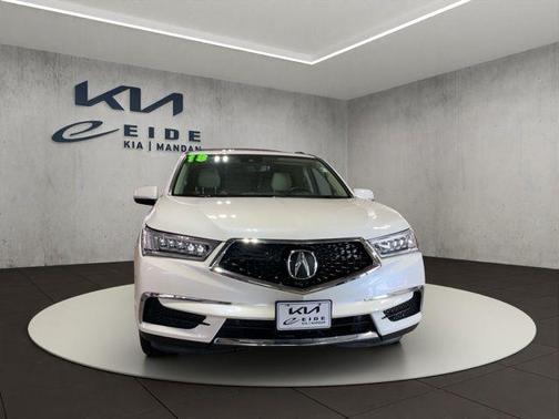 White Diamond Pearl 2018 Acura MDX 3.5L