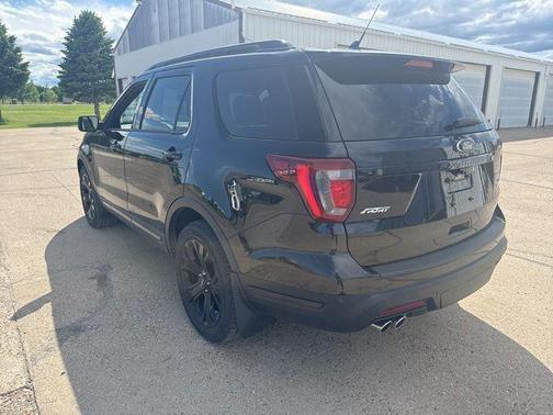 Agate Black Metallic 2019 Ford Explorer Sport