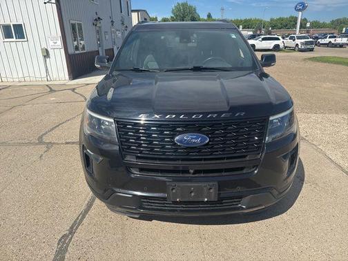 Agate Black Metallic 2019 Ford Explorer Sport