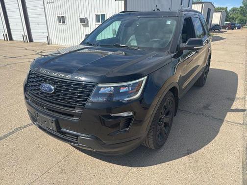 Agate Black Metallic 2019 Ford Explorer Sport