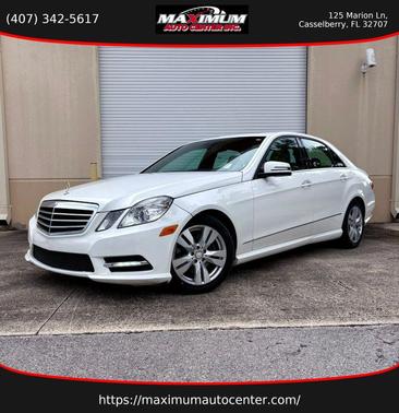 2013 Mercedes-Benz E-Class E 350 BlueTEC Sedan 4D