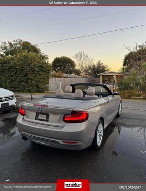 2016 BMW 228 228i Convertible 2D