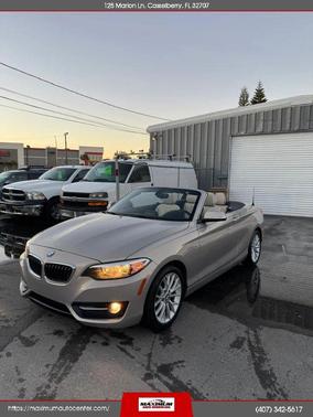 2016 BMW 228 228i Convertible 2D