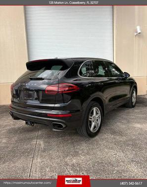 Jet Black Metallic 2016 Porsche Cayenne Cayenne