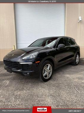 Jet Black Metallic 2016 Porsche Cayenne Cayenne