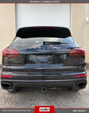 Jet Black Metallic 2016 Porsche Cayenne Cayenne