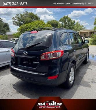 Phantom Black Metallic 2011 Hyundai SANTA FE GLS