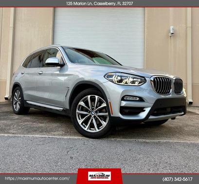 Glacier Silver Metallic 2019 BMW X3 sDrive30i