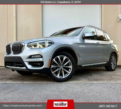 Glacier Silver Metallic 2019 BMW X3 sDrive30i
