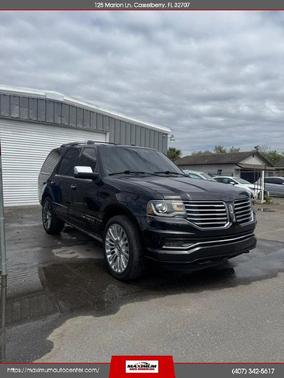 Tuxedo Black Metallic 2015 Lincoln Navigator L