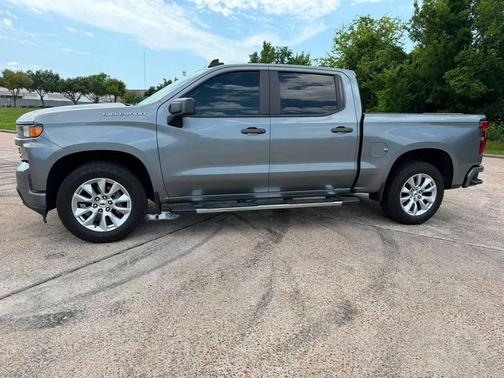 Satin Steel Metallic 2019 Chevrolet Silverado 1500 Custom