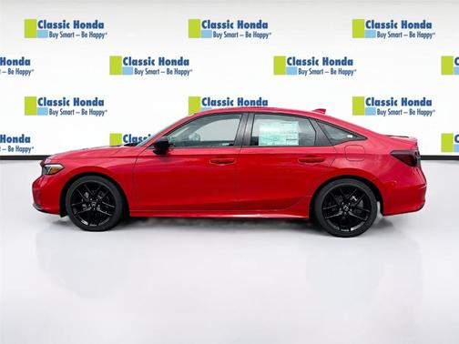 Rallye Red 2026 Honda Civic Sport