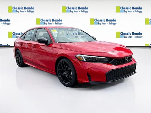 Rallye Red 2026 Honda Civic Sport