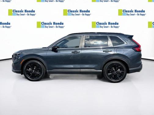 Meteorite Gray Metallic 2024 Honda CR-V Hybrid Sport Touring
