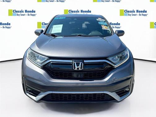 Modern Steel Metallic 2021 Honda CR-V EX