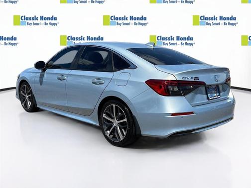 Morning Mist Metallic 2023 Honda Civic Touring