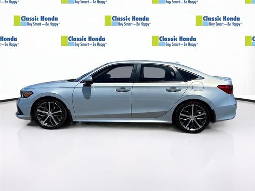 Morning Mist Metallic 2023 Honda Civic Touring