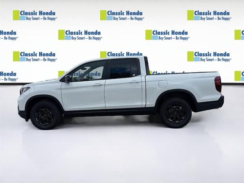Platinum White Pearl 2026 Honda Ridgeline TrailSport+