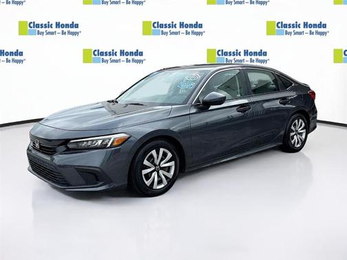 Meteorite Gray Metallic 2024 Honda Civic LX