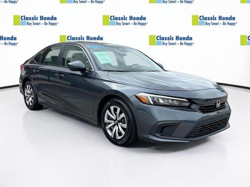 Meteorite Gray Metallic 2024 Honda Civic LX