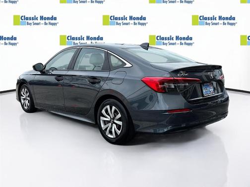 Meteorite Gray Metallic 2024 Honda Civic LX