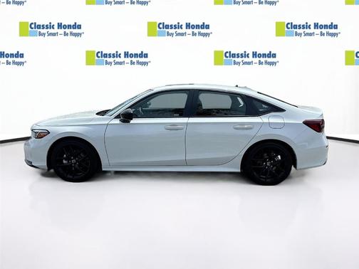 Platinum White Pearl 2026 Honda Civic Hybrid